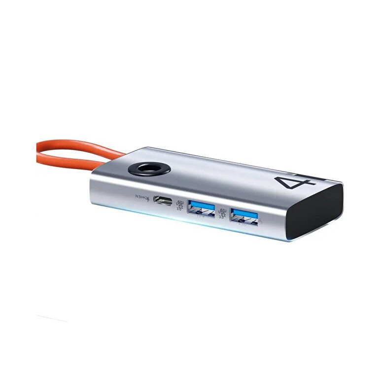 Rock Multi Fonksiyon 4 in 1 Type-C Dönüştürücü 6975653080881