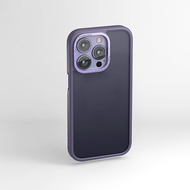 Grafent Soft Serisi iPhone 14 Pro Kılıf-Mor 7394090000039