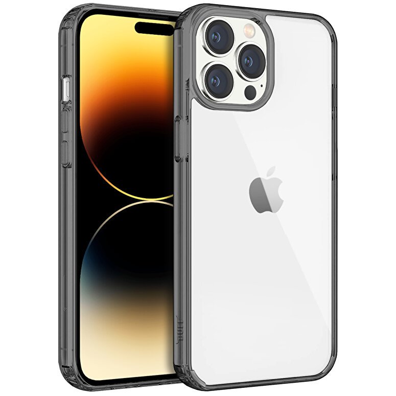 Buff iPhone 14 Pro Air Hybrid Kılıf -Siyah 8683548211828