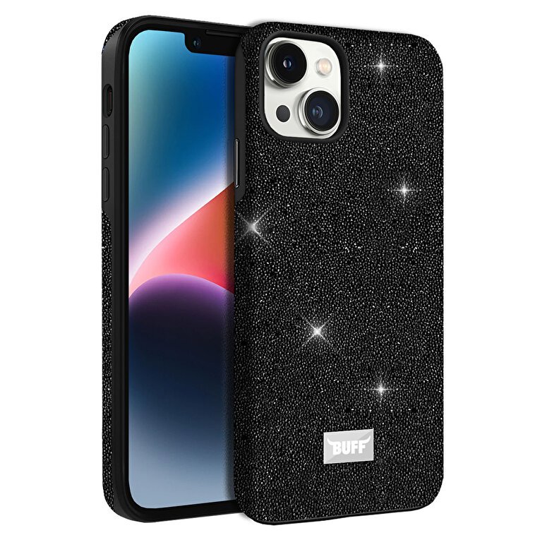 Buff iPhone 14 Diamond Seri Kılıf - Siyah 8683548211941