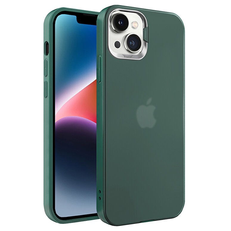 Buff iPhone 14 New Corner Kılıf - Yeşil 8683548214775
