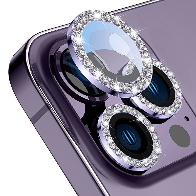 Buff iPhone 14 Pro/Max Diamond Lens - Mor 8683548216069