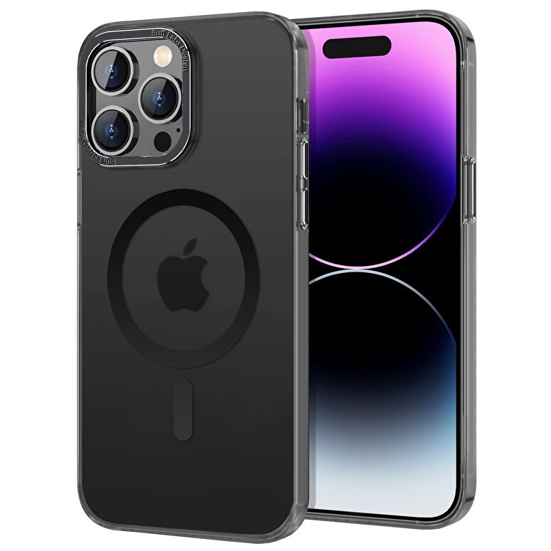 Buff iPhone 14 Pro Max TaoFit Magsafe Kılıf-Siyah 8683548216434