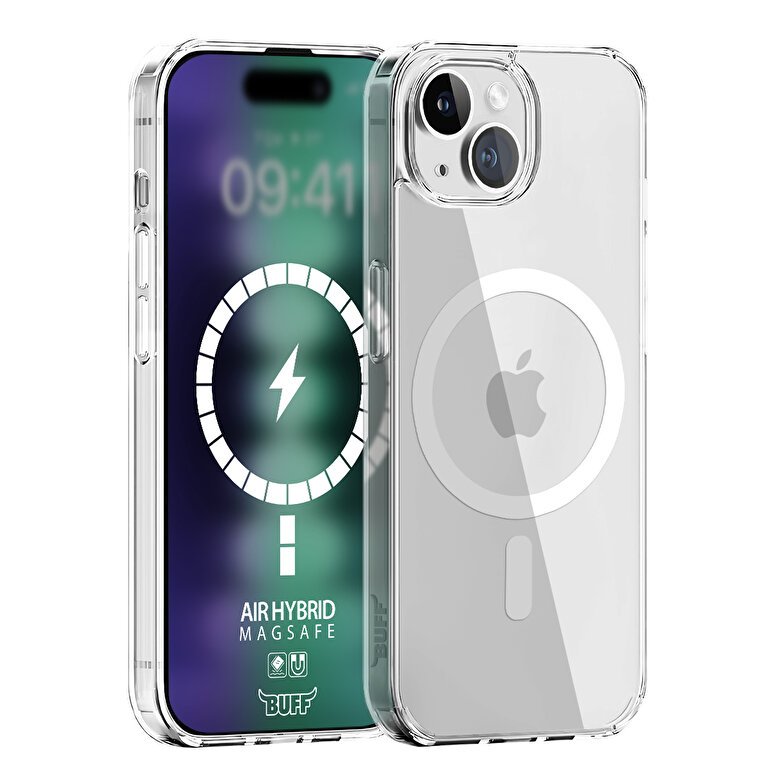 Buff iPhone 15 Plus Magsafe Air Hybrid Kılıf 8683548216991