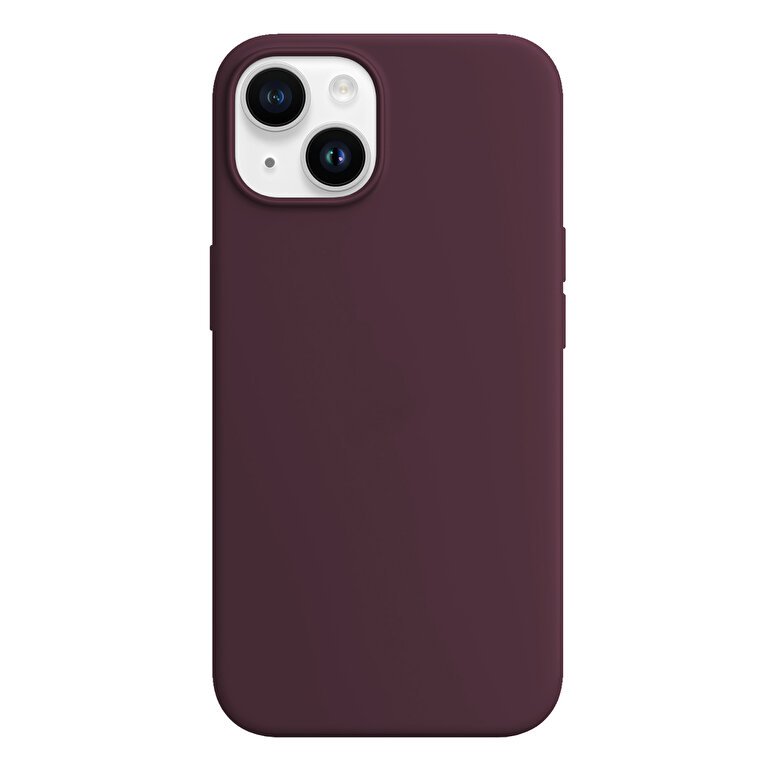 Buff iPhone 15 Rubber Fit Kılıf - Kırmızı 8683548218827
