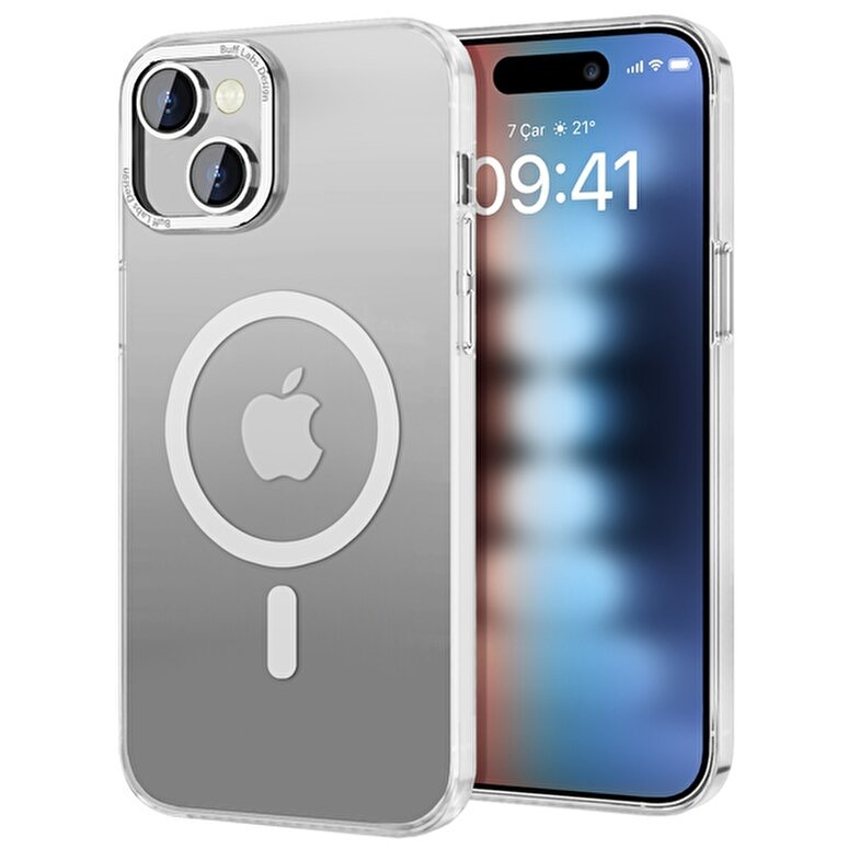 Buff iPhone 15 Plus TaoFit Kılıf - Beyaz 8683548219268