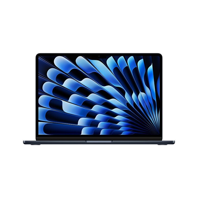 Apple MacBook Air 13' M3 Çip 8 Çekirdekli CPU 8 Çekirdekli GPU 16 GB Bellek 256GB SSD Gece Yarısı  MC8K4TU/A