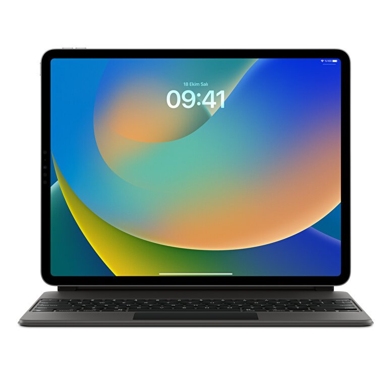 12.9 inç iPad Pro (6. nesil) için Magic Keyboard - Türkçe Q Klavye - Siyah MJQK3TQ/A