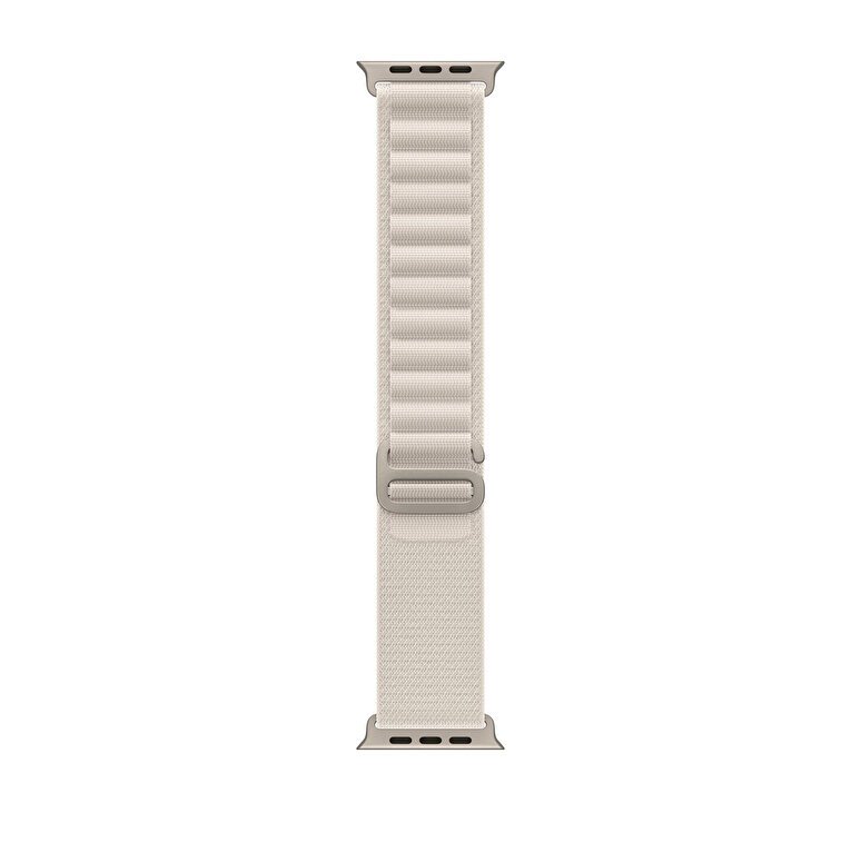 Apple Watch 49 mm Yıldız Işığı Alpine Loop - Orta Boy  MQE63ZM/A