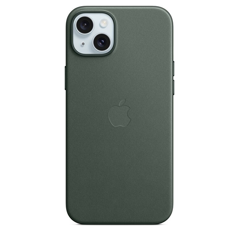 Apple iPhone 15 Plus için MagSafe özellikli Mikro Dokuma Kılıf - Kermes Meşesi MT4F3ZM/A