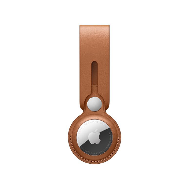 Apple AirTag Leather Loop - Saddle Brown MX4A2ZM/A